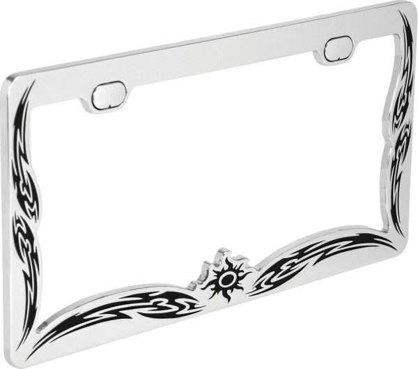 Bell Automotive 22-1-46163-8 Universal Tribal Design License Plate Frame