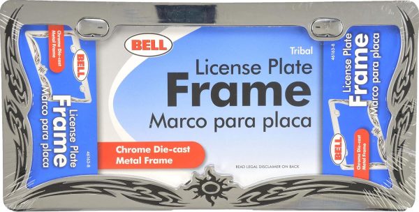 Bell Automotive 22-1-46163-8 Universal Tribal Design License Plate Frame - Image 3