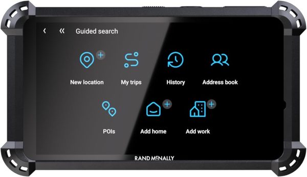 Rand McNally RANDTAB6 Rand Tablet with Rand Navigation GPS with Speed Camera Alerts and Live Traffic, Weather and Fuel - 6 Inch - Image 6