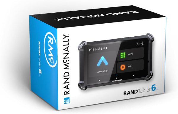 Rand McNally RANDTAB6 Rand Tablet with Rand Navigation GPS with Speed Camera Alerts and Live Traffic, Weather and Fuel - 6 Inch - Image 7